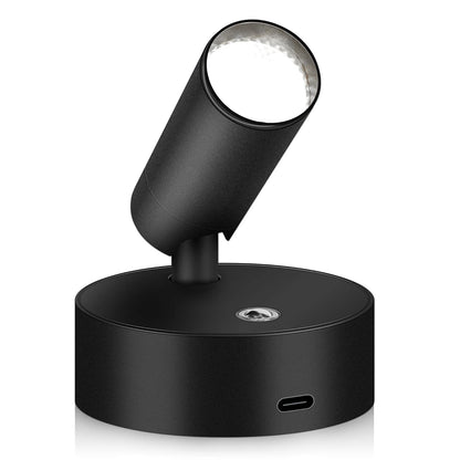 Wall Lamp : Applique murale sans fil à base magnétique, lampe LED tactile, rechargeable par USB, éclairage d'intérieur à intensité variable, décoration d'ambiance.