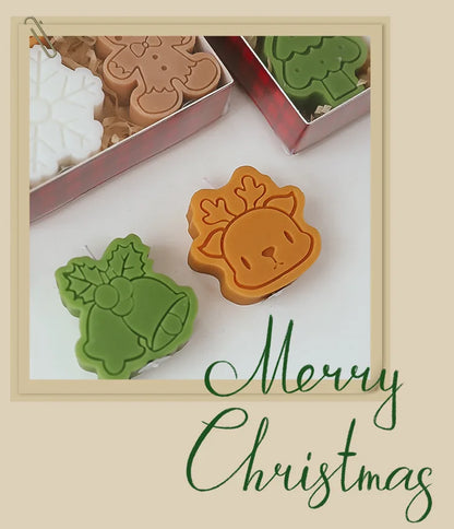 BOUGIE BONHOMME NOËL - parfum poire freesia