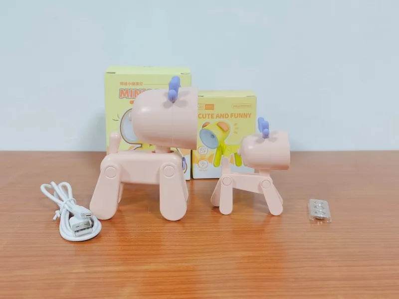 Petty Led : Mini veilleuse USB Rechargeable, lampe de Table, dessin animé, ornement de bureau, dortoir, chambre à coucher, lumière ambiante, cadeaux de vacances pour enfants, nouvelle collection - myledly