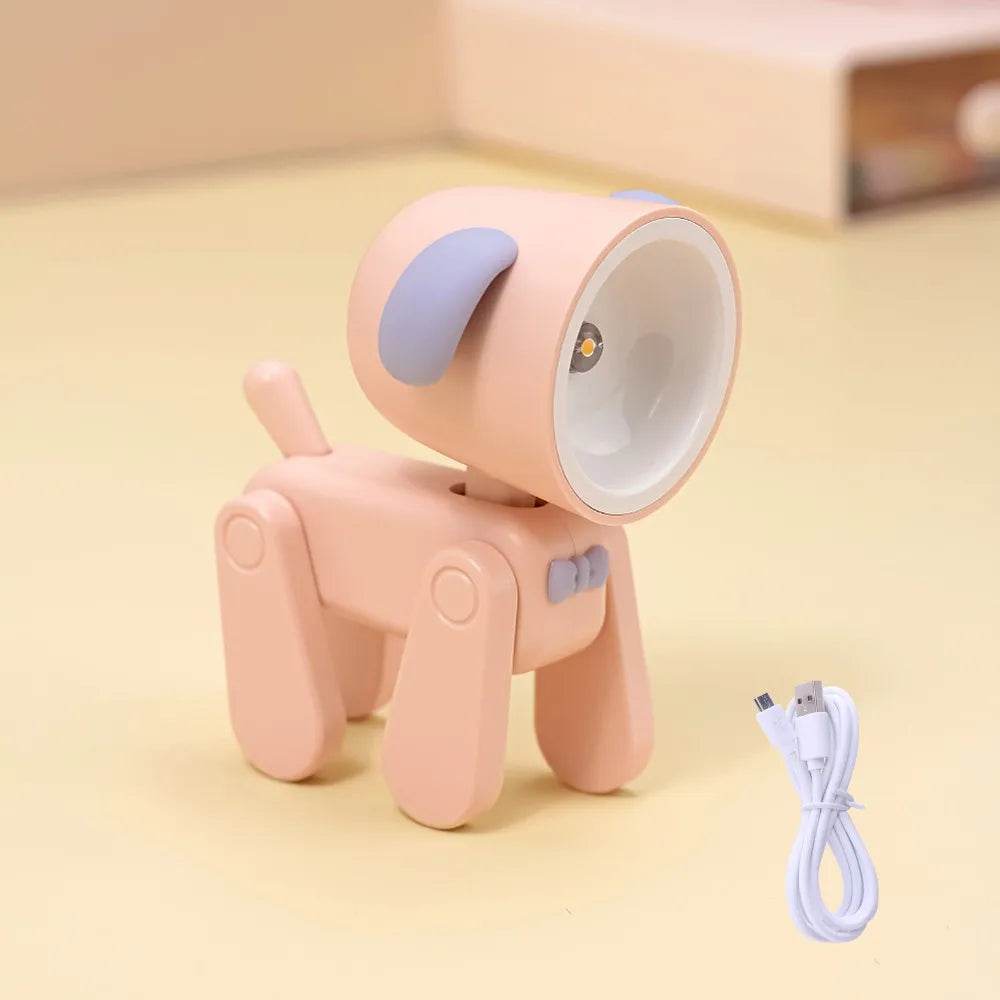 Petty Led : Mini veilleuse USB Rechargeable, lampe de Table, dessin animé, ornement de bureau, dortoir, chambre à coucher, lumière ambiante, cadeaux de vacances pour enfants, nouvelle collection - myledly