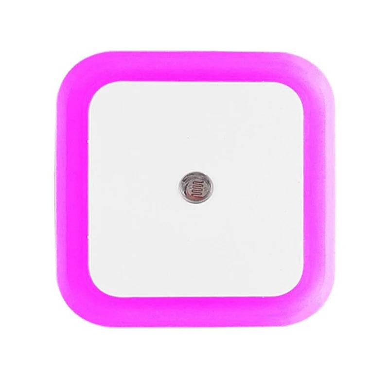 Square Led : Sans fil LED veilleuse capteur éclairage Mini prise ue veilleuses lampe pour chambre d'enfants chambre décoration éclairage - myledly