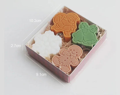 BOUGIE BONHOMME NOËL - parfum poire freesia