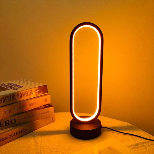 Ring Led : lampe chambre anneau lampe salon trois couleurs gradation lampe de chevet LED veilleuse - myledly