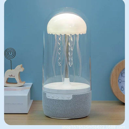Aurora Medusa Lampe : Lampe de chevet LED type USB C avec commande vocale et option humidificateur Bluetooth - myledly