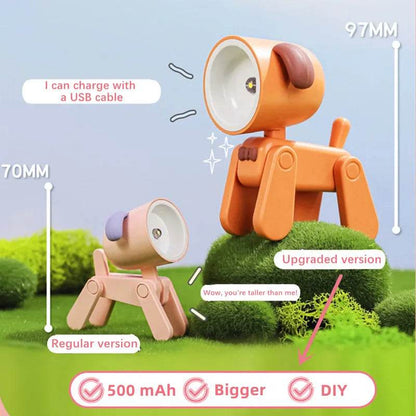Petty Led : Mini veilleuse USB Rechargeable, lampe de Table, dessin animé, ornement de bureau, dortoir, chambre à coucher, lumière ambiante, cadeaux de vacances pour enfants, nouvelle collection - myledly