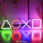 AOXO LED : Lampe néon Game Over 3D Led RGB, Illusion USB, veilleuse d'anniversaire, cadeau Cool pour ami, lit, salle de jeu, Table, décoration colorée - myledly
