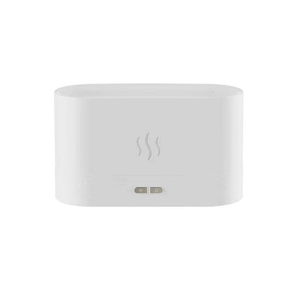 Humidificateur Portable à brume fraîche Led Usb, changement de couleur, humidificateur à flamme et arôme, diffuseur d'huile essentielle et d'arôme - myledly