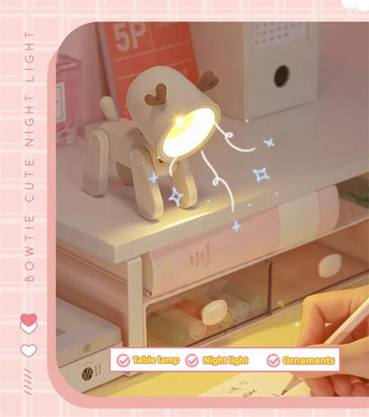 Petty Led : Mini veilleuse USB Rechargeable, lampe de Table, dessin animé, ornement de bureau, dortoir, chambre à coucher, lumière ambiante, cadeaux de vacances pour enfants, nouvelle collection - myledly
