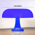 Lampe champignon bohème bleue Bohemushroom 25cm - luminaire décoratif LED