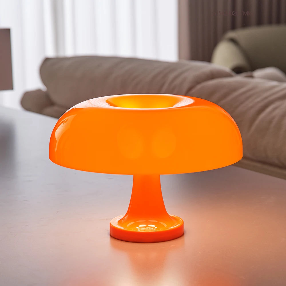 Lampe champignon bohème Bohemushroom en résine pour décoration d'intérieur