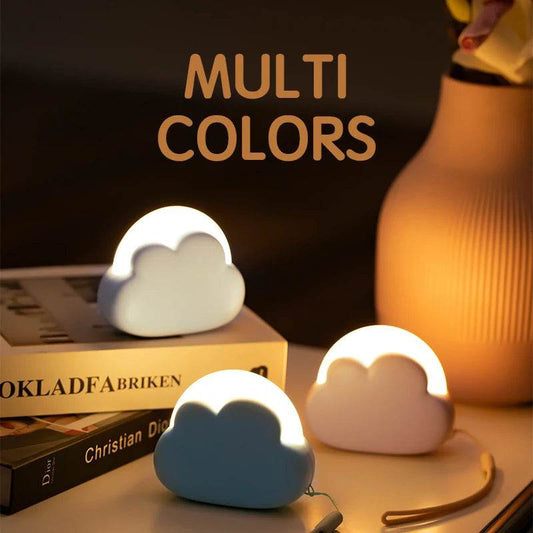 Cloudy Led : Nuage veilleuse Mini USB sans fil Adorable nuage forme LED veilleuse pour chambre bébé enfants cadeau créatif - myledly