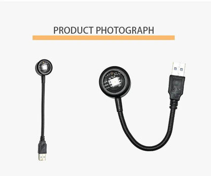 Flexible Led : Led USB coucher de soleil lampe projecteur décor à la maison veilleuse Portable lumière d'ambiance pour salon mur photographie néons - myledly
