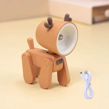 Petty Led : Mini veilleuse USB Rechargeable, lampe de Table, dessin animé, ornement de bureau, dortoir, chambre à coucher, lumière ambiante, cadeaux de vacances pour enfants, nouvelle collection - myledly