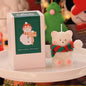 Bougie Ours Noël parfumée - bougie originale festive cadeau