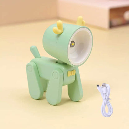 Petty Led : Mini veilleuse USB Rechargeable, lampe de Table, dessin animé, ornement de bureau, dortoir, chambre à coucher, lumière ambiante, cadeaux de vacances pour enfants, nouvelle collection - myledly