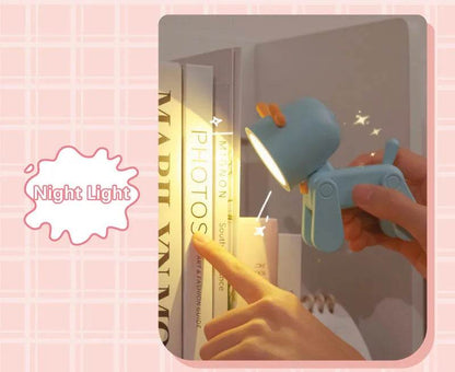 Petty Led : Mini veilleuse USB Rechargeable, lampe de Table, dessin animé, ornement de bureau, dortoir, chambre à coucher, lumière ambiante, cadeaux de vacances pour enfants, nouvelle collection - myledly