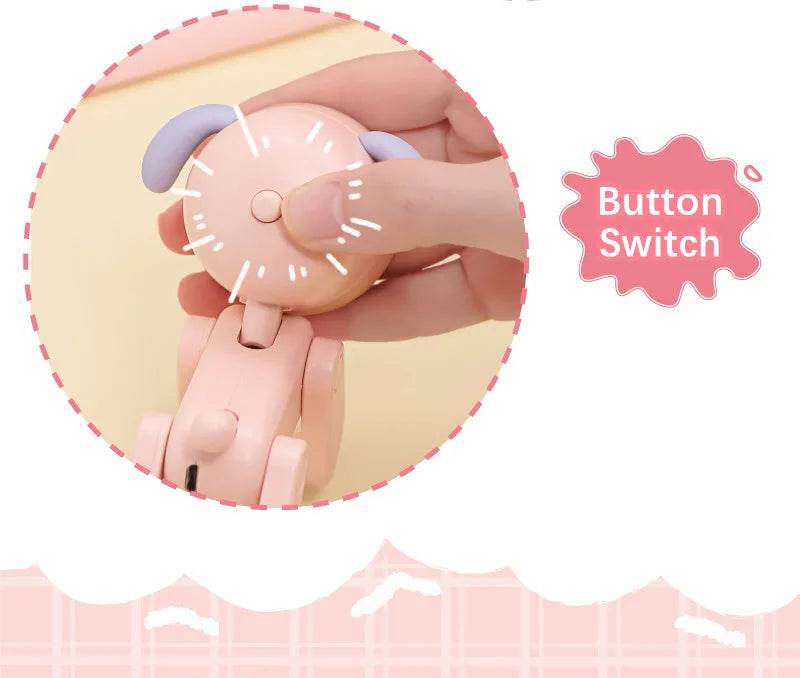 Petty Led : Mini veilleuse USB Rechargeable, lampe de Table, dessin animé, ornement de bureau, dortoir, chambre à coucher, lumière ambiante, cadeaux de vacances pour enfants, nouvelle collection - myledly