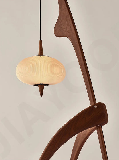 Lampadaire Essence Antique - vue d'ensemble décoration asiatique moderne