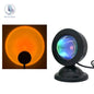 Sunset Lamp : Projecteur LED veilleuse 16 couleurs projecteur lumière arc-en-ciel atmosphère maison chambre fond décoration murale - myledly