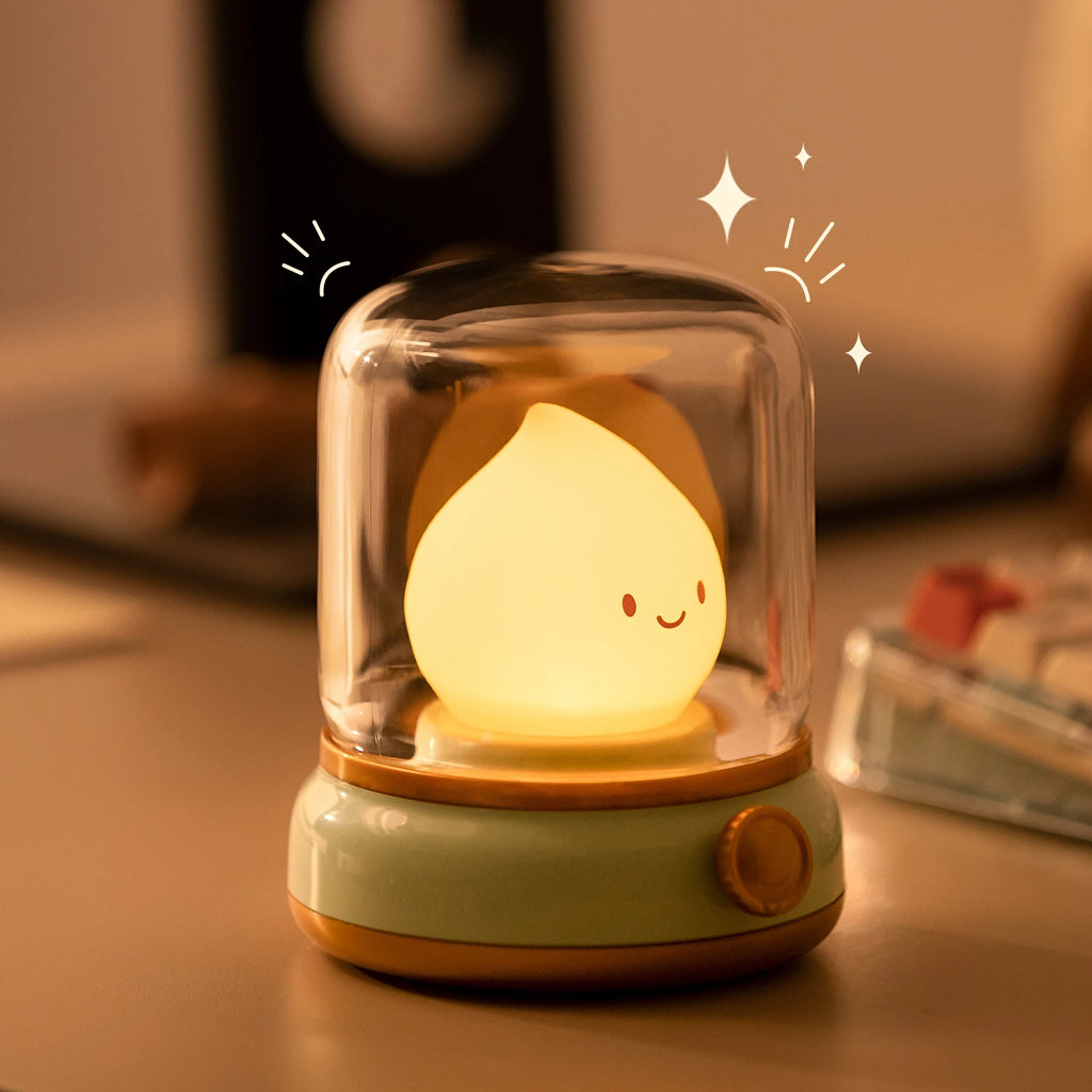 Veilleuse Miniflam LED rechargeable - lampe portable réglable chambre
