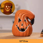 Citrouilles lumineuses Halloween - détail qualité plastique résistant