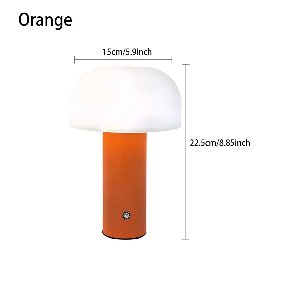  Lampe Pilzlicht champignon LED - lampe table rechargeable tactile 3 couleurs