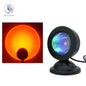 Sunset Lamp : Projecteur LED veilleuse 16 couleurs projecteur lumière arc-en-ciel atmosphère maison chambre fond décoration murale - myledly