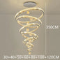 KRISTALLTREPPE Lustre cristal moderne escalier - Suspension duplex architecture luxe