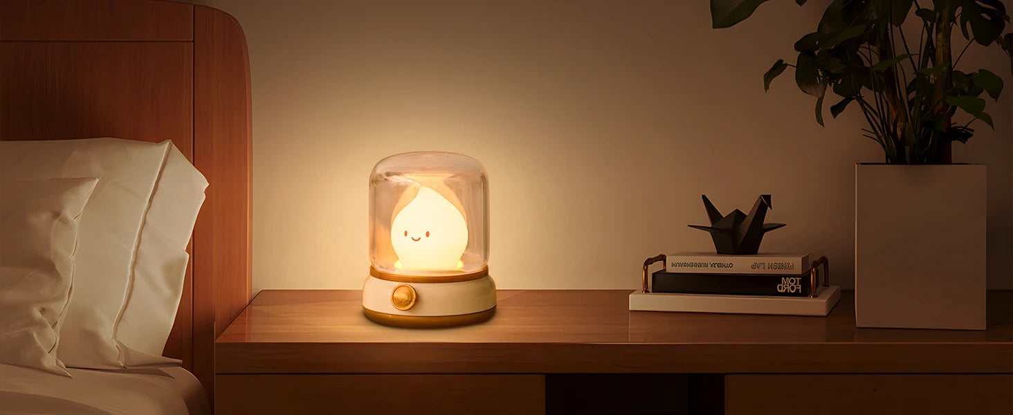 Veilleuse Miniflam LED rechargeable - lampe portable réglable chambre