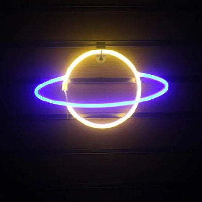 LED Neon Alien Décoration Murale De Chambre ou Bureau - myledly