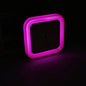 Square Led : Sans fil LED veilleuse capteur éclairage Mini prise ue veilleuses lampe pour chambre d'enfants chambre décoration éclairage - myledly