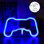 AOXO LED : Lampe néon Game Over 3D Led RGB, Illusion USB, veilleuse d'anniversaire, cadeau Cool pour ami, lit, salle de jeu, Table, décoration colorée - myledly