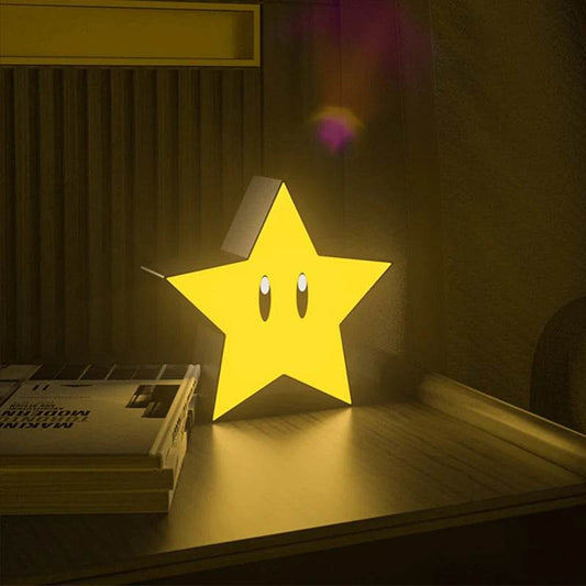Starbox Led : Nouveau LED veilleuse lampe Super étoile lumière musique veilleuse son Usb charge lampe de bureau pour enfants cadeaux jouets - myledly