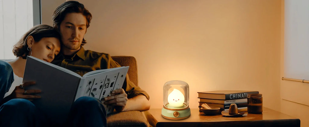 Veilleuse Miniflam LED rechargeable - lampe portable réglable chambre