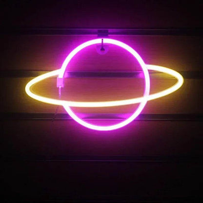 LED Neon Alien Décoration Murale De Chambre ou Bureau - myledly