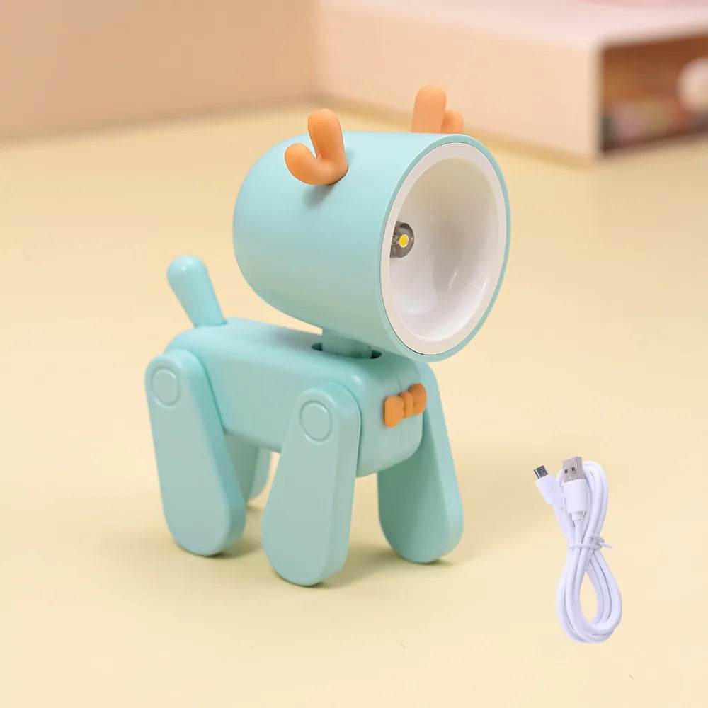 Petty Led : Mini veilleuse USB Rechargeable, lampe de Table, dessin animé, ornement de bureau, dortoir, chambre à coucher, lumière ambiante, cadeaux de vacances pour enfants, nouvelle collection - myledly