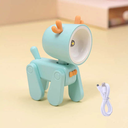 Petty Led : Mini veilleuse USB Rechargeable, lampe de Table, dessin animé, ornement de bureau, dortoir, chambre à coucher, lumière ambiante, cadeaux de vacances pour enfants, nouvelle collection - myledly