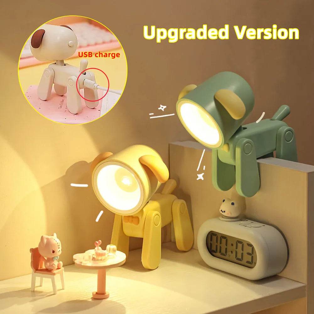 Petty Led : Mini veilleuse USB Rechargeable, lampe de Table, dessin animé, ornement de bureau, dortoir, chambre à coucher, lumière ambiante, cadeaux de vacances pour enfants, nouvelle collection - myledly