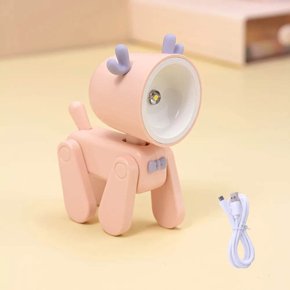 Petty Led : Mini veilleuse USB Rechargeable, lampe de Table, dessin animé, ornement de bureau, dortoir, chambre à coucher, lumière ambiante, cadeaux de vacances pour enfants, nouvelle collection - myledly